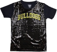 Big Boy Bowie State Bulldogs S3 Ladies Sequins Tee [Black]