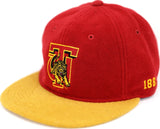 Big Boy Tuskegee Golden Tigers Wool Mens Cap [Crimson Red]