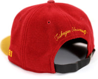 Big Boy Tuskegee Golden Tigers Wool Mens Cap [Crimson Red]