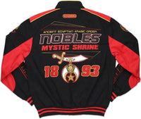 Big Boy Shriner Divine S7 Mens Twill Racing Jacket [Black]