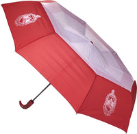 Delta Sigma Theta Hurricane Umbrella [Red/White]