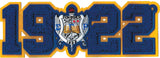 Sigma Gamma Rho Crest 1922 Chenille Sew-On Patch [Blue]