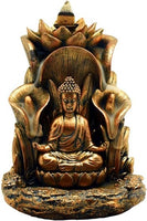 Golden Buddha Backflow Cone Burner [Gold]