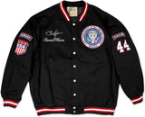 Big Boy Pres. Barack Obama 44th President Forward S2 Mens Twill Jacket [Black]