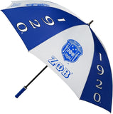 Zeta Phi Beta Jumbo Umbrella [Blue/White]