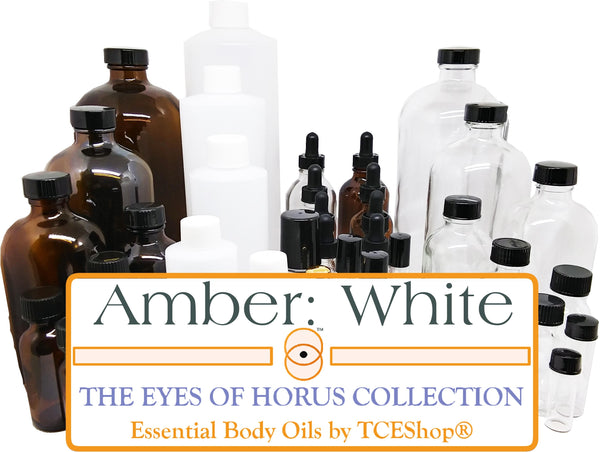 Amber: White Scented Body Oil Fragrance