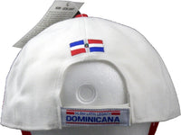 Big Boy Dominican Republic Dominicana Latin Legacy S142 Mens Baseball Cap [White]