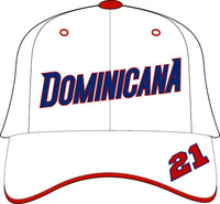 Big Boy Dominican Republic Dominicana Latin Legacy S142 Mens Baseball Cap [White]