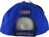 Big Boy Puerto Rico Latin Legacy S142 Mens Baseball Cap [Royal Blue]