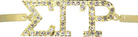 Sigma Gamma Rho Austrian Crystal Bracelet [Gold]