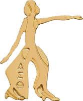 Delta Sigma Theta Fortitude Lapel Pin [Gold]