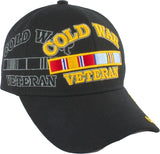 Cold War Veteran Ribbon Shadow Mens Cap [Baseball Cap - Black]