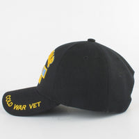 Cold War Veteran Ribbon Shadow Mens Cap [Baseball Cap - Black]