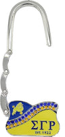 Sigma Gamma Rho Metal/Matte Purse Hanger [Silver]