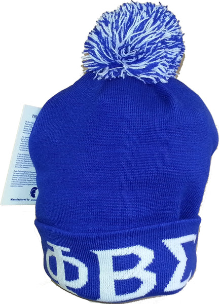 Buffalo Dallas Phi Beta Sigma Skull Cap [Blue]