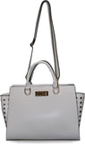 Big Boy Eastern Star Designer Style Divine S1 Ladies Tote Hand Bag [White]