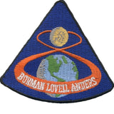 NASA Apollo 8 Iron-On Patch [Blue]