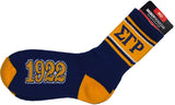 Big Boy Sigma Gamma Rho Divine 9 S1 Athletic Ladies Socks [Royal Blue]