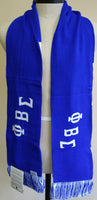 Buffalo Dallas Phi Beta Sigma Scarf & Skull Cap Set [Blue]