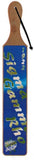 Sigma Gamma Rho Acrylic Topped Script Wood Paddle [Brown]