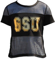 Big Boy Grambling State Tigers Mesh Ladies Tee [Black]