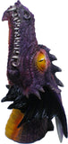 Smoking Dragon Head Incense Stick Burner [Purple]