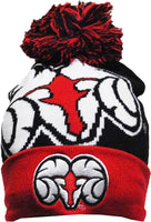 Big Boy Winston-Salem State Rams S248 Beanie With Ball [Black]