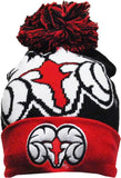 Big Boy Winston-Salem State Rams S248 Beanie With Ball [Black]