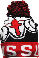 Big Boy Winston-Salem State Rams S248 Beanie With Ball [Black]