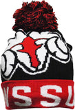 Big Boy Winston-Salem State Rams S248 Beanie With Ball [Black]