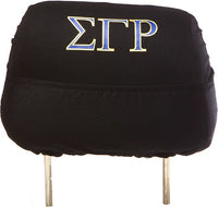 Sigma Gamma Rho Car Seat Headrest Cover [Black]