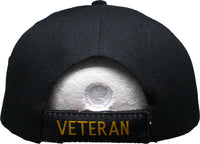 Desert Storm Iraqi Freedom Veteran Sandwich Bill Mens Cap [Black]