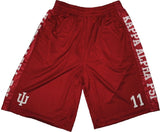 Big Boy Kappa Alpha Psi Divine 9 S2 Mens Basketball Shorts [Crimson Red]