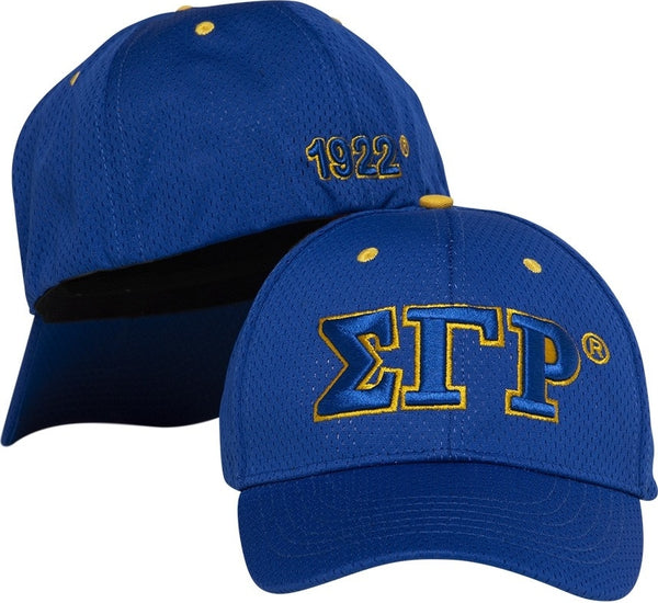 Sigma Gamma Rho Mesh Womens Cap [Blue]