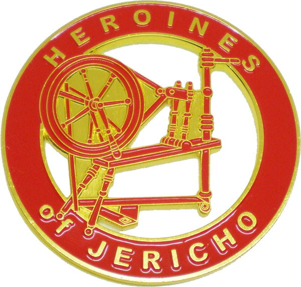 Heroines of Jericho Cut Out Heavy Weight Car Emblem [Red]