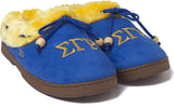 Sigma Gamma Rho Womens Cozy Slippers [Blue]