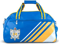 Big Boy Sigma Gamma Rho Divine 9 S1 PU Leather Duffle Bag [Royal Blue]