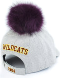 Big Boy Bethune-Cookman Wildcats S148 Ladies Pom Pom Cap [Grey]