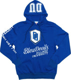 Big Boy Dillard Bleu Devils S3 Mens Hoodie [Royal Blue]