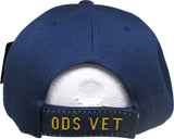 Desert Storm Veteran Ribbons With Medal Mens Cap [Navy Blue]