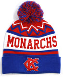 Big Boy Kansas City Monarchs S245 Beanie With Ball [Royal Blue/Red]