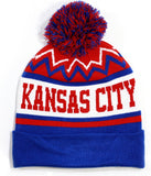 Big Boy Kansas City Monarchs S245 Beanie With Ball [Royal Blue/Red]