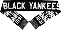 Big Boy New York Black Yankees Baseball Scarf [Black]