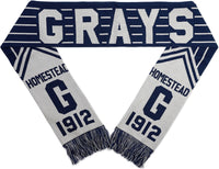 Big Boy Homestead Grays Baseball Scarf [Navy Blue]