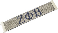 Zeta Phi Beta Austrian Crystal Bracelet [Silver]