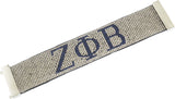 Zeta Phi Beta Austrian Crystal Bracelet [Silver]