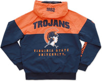 Big Boy Virginia State Trojans S4 Mens Windbreaker Jacket [Navy Blue]