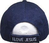 Jesus Anchor of My Life Mens Cap [Pink]