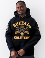 Big Boy Buffalo Soldiers S6 Mens Pullover Hoodie [Black]