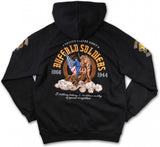 Big Boy Buffalo Soldiers S6 Mens Pullover Hoodie [Black]